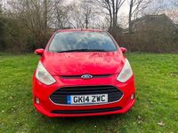 Used Ford B-MAX Zetec 100 HP (73 kW) 2014 Red MPV