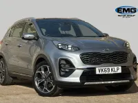Used Kia Sportage GT-Line S 136 HP (100 kW) 2019 Silver SUV
