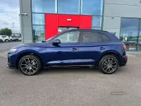 Used Audi Q5 S-Line 204 HP (150 kW) 2021 Blue SUV