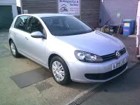 Used VW Golf VI S 102 HP (75 kW) 2009 Silver Hatchback