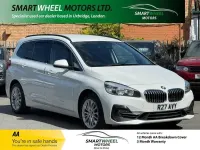 Begagnad BMW 220 Luxury Line 2018 Vit Kombi