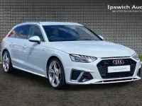Used Audi A4 S-Line 261 HP (191 kW) 2022 White Estate