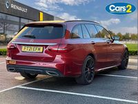 Usado Mercedes C200 AMG line 180 CV (132 kW) 2021 Rojo Familiar
