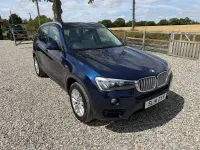 Used BMW X3 Luxury Line 2014 Blue SUV