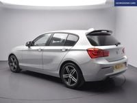 Used BMW 116 Sport Line 116 HP (85 kW) 2017 Silver Hatchback