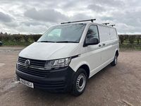 Begagnad VW Transporter Startline 2021 Vit Van