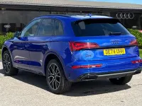 Used Audi Q5 Black Edition 204 HP (150 kW) 2024 Blue SUV