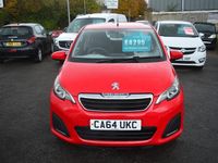 Used Peugeot 108 Active 68 HP (50 kW) 2015 Red Hatchback