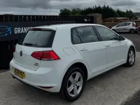 Used VW Golf VII Edition 110 HP (80 kW) 2016 White Hatchback