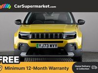Used Jeep Avenger 114 kW (156 HP) 2023 Yellow/black SUV