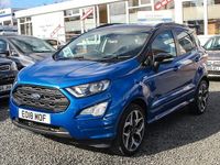 Used Ford Ecosport ST-Line 140 HP (102 kW) 2018 Blue SUV