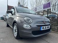 Gebraucht Fiat 500 Pop Star 69 PS (50 kW) 2016 Grau Kleinwagen