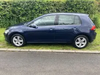 Used VW Golf VII Edition 125 HP (91 kW) 2016 Blue Hatchback