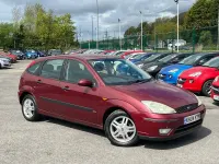 Used Ford Focus Zetec 2004 Red Hatchback