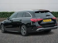 Used Mercedes C200 AMG line 204 HP (150 kW) 2025 Black Estate