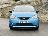 Used Seat Mii Design 60 HP (44 kW) 2017 Blue Hatchback