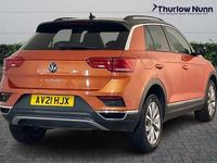Used VW T-Roc Design 115 HP (84 kW) 2021 Orange SUV