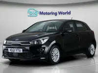 Used Kia Rio 84 HP (61 kW) 2021 Black Hatchback