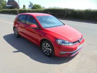 Used VW Golf VII Match 150 HP (110 kW) 2019 Red Hatchback