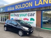 Used Nissan Note Acenta 90 HP (66 kW) 2016 Black MPV