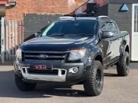 Used Ford Ranger Wildtrack 200 HP (147 kW) 2014 Black Pickup