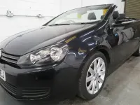 Used VW Golf Cabriolet S 105 HP (77 kW) 2012 Black Cabriolet