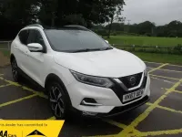 Used Nissan Qashqai Tekna 110 HP (80 kW) 2017 White SUV