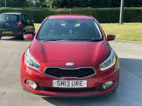 Used Kia Ceed 128 HP (94 kW) 2013 Red Hatchback