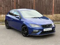 Used Seat Leon FR 150 HP (110 kW) 2017 Blue Hatchback