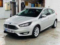 Used Ford Focus Titanium 120 HP (88 kW) 2016 Silver Hatchback