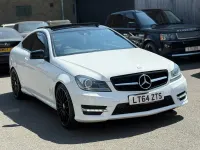 Used Mercedes C220 Sport Edition 2014 White Coupe