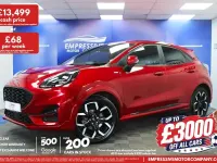 Used Ford Puma ST-Line X 125 HP (91 kW) 2021 Red SUV