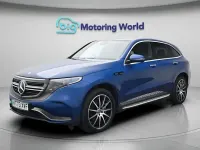 Used Mercedes EQC400 AMG line 300 kW (408 HP) 2023 Blue SUV