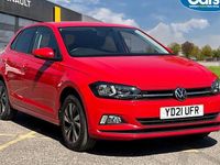 Usado VW Polo Match 95 HP (69 kW) 2021 Vermelho Citadino