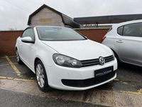 Used VW Golf Cabriolet SE 2012 White Cabriolet