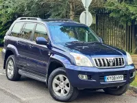 Used Toyota Land Cruiser 173 HP (127 kW) 2008 Blue SUV