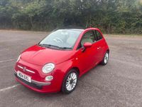 Used Fiat 500 Lounge 69 HP (50 kW) 2014 Red Hatchback