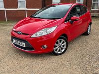 Used Ford Fiesta Zetec 2009 Red Hatchback