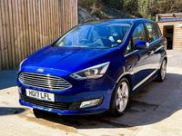 Used Ford Grand C-Max Titanium X 120 HP (88 kW) 2017 Blue MPV