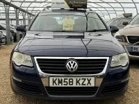 Usado VW Passat Highline 2008 Azul Carrinha