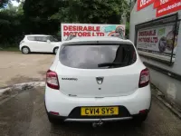 Used Dacia Sandero Ambiance 2014 White Hatchback