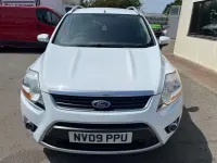 Used Ford Kuga Zetec 136 HP (100 kW) 2009 White SUV