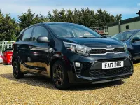 Used Kia Picanto 66 HP (48 kW) 2017 Black Hatchback