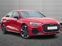Used Audi S3 Black Edition 328 HP (241 kW) 2025 Progressive red Sedan