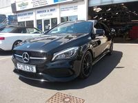 Used Mercedes CLA220 AMG line 170 HP (125 kW) 2019 Black Sedan