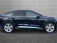 Used Audi Q4 Sportback e-tron S-Line 147 kW (201 HP) 2023 Mythos black SUV