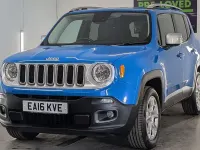 Used Jeep Renegade Limited 140 HP (102 kW) 2016 Blue SUV