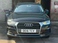 Begagnad Audi Q3 Comfort 150 HK (110 kW) 2016 Svart SUV