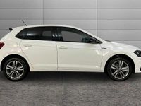 Used VW Polo R-line 95 HP (69 kW) 2021 White Hatchback