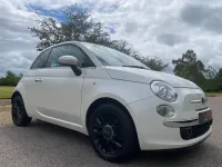 Used Fiat 500 Lounge 85 HP (62 kW) 2015 White Hatchback